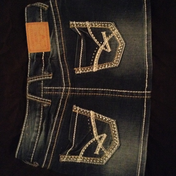 Amethyst Denim Skirt - Picture 1 of 4